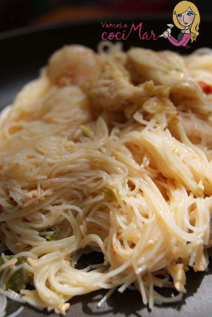 fideos de arroz