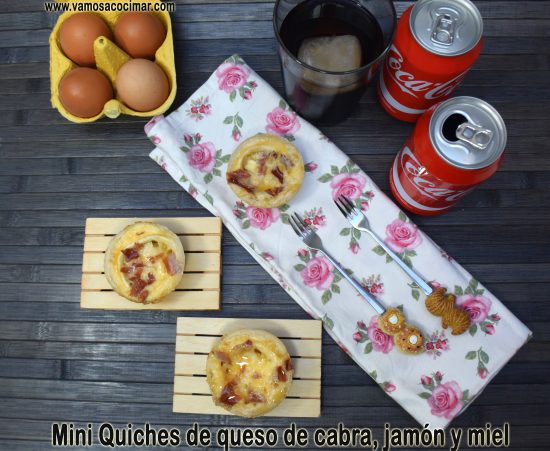 receta-mini-quiches-queso-cabra-jamon-iberico-miel