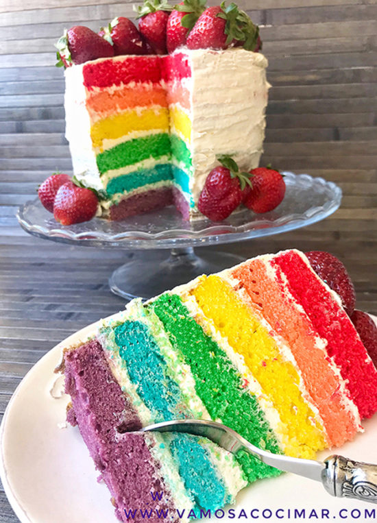 Tarta de cumpleaños del Orgullo Gay