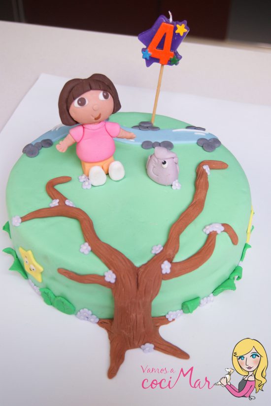 tarta-fondant-dora-exploradora