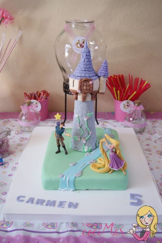 tarta-fondant-rapunzel